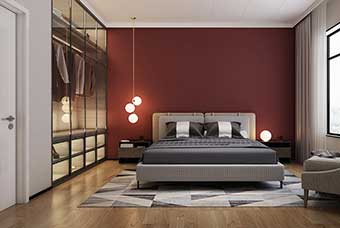 四平现代风格-卧室