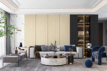 四平客厅空间案例