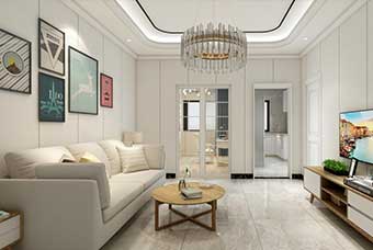 四平现代风格-客厅