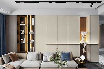 四平北欧风格-客厅