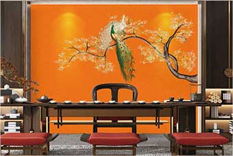 四平森佰汇航空纤维墙咔（春花秋月）