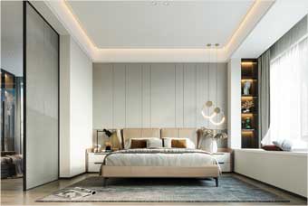 四平卧室空间案例
