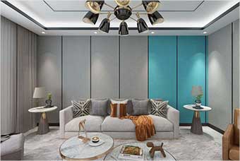 四平客厅空间案例