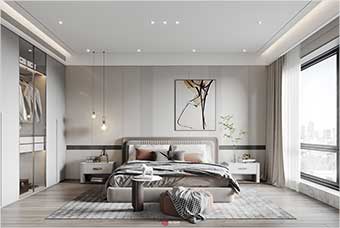 四平卧室空间案例